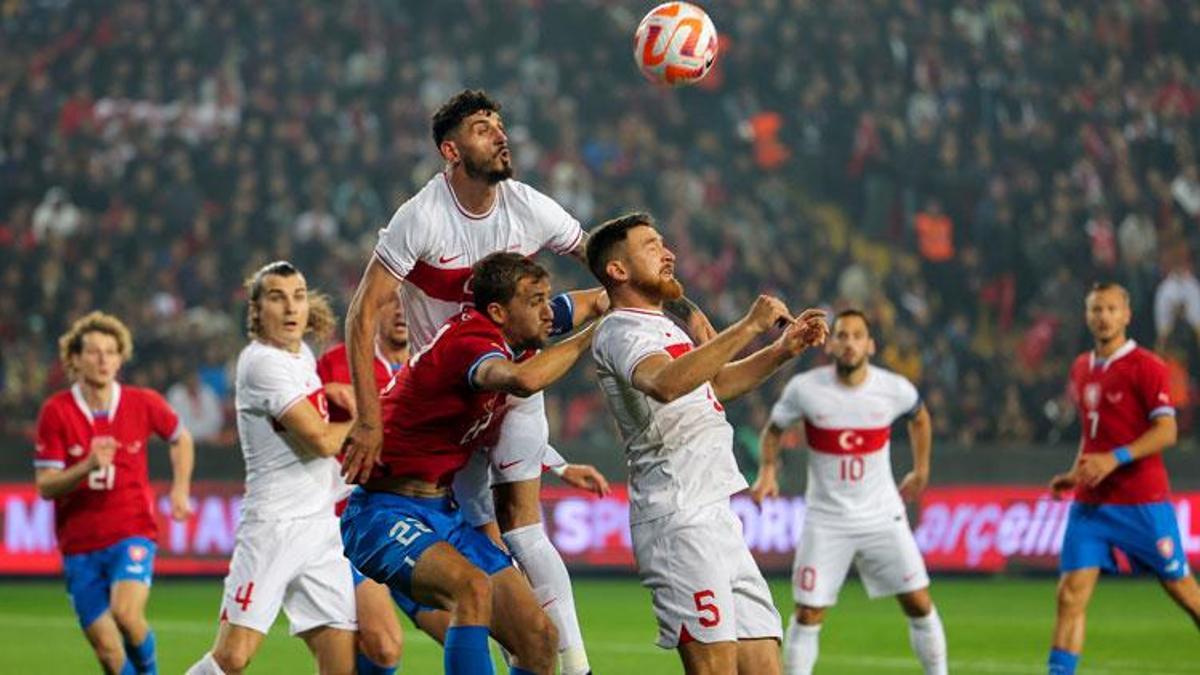 A Milli Takımımız Çekya'yı 2-1 mağlup etti