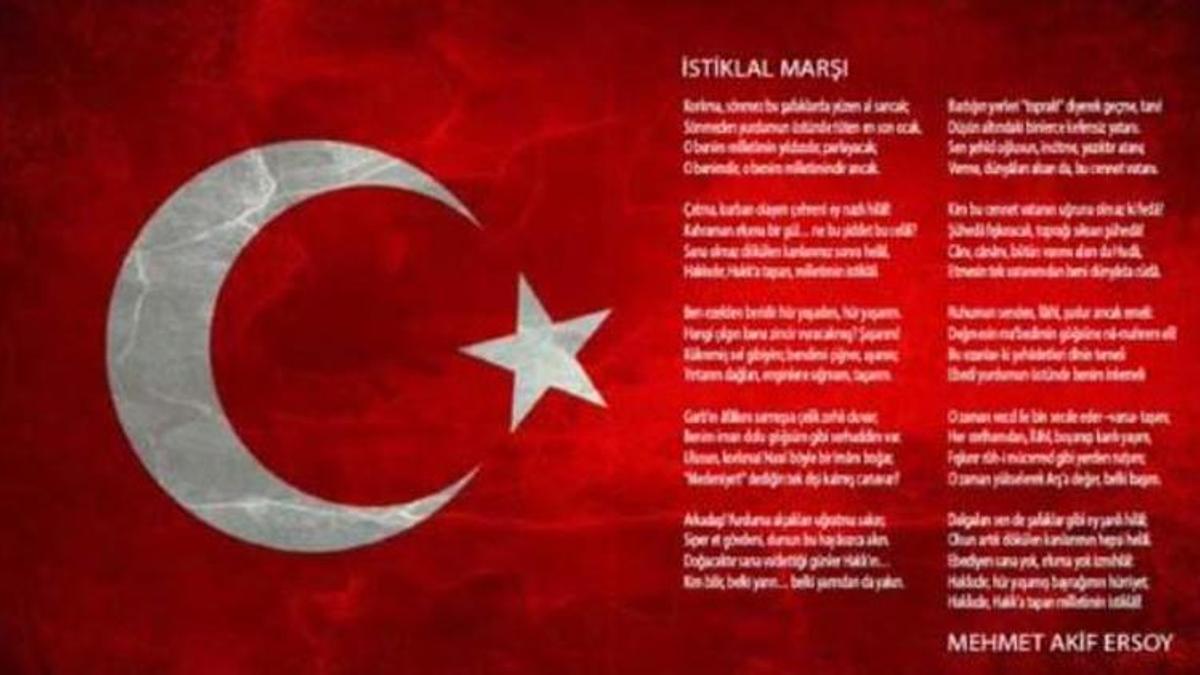İstiklal Marşı sözleri ve notaları! İstiklal Marşı ne zaman yazıldı, bestecisi kim? İşte İstiklal Marşı 10 kıtası