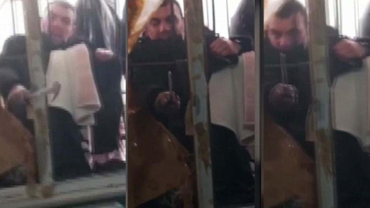 Eski kız arkadaşının kabusu oldu, nacakla pencereye dayanınca gözaltına alındı