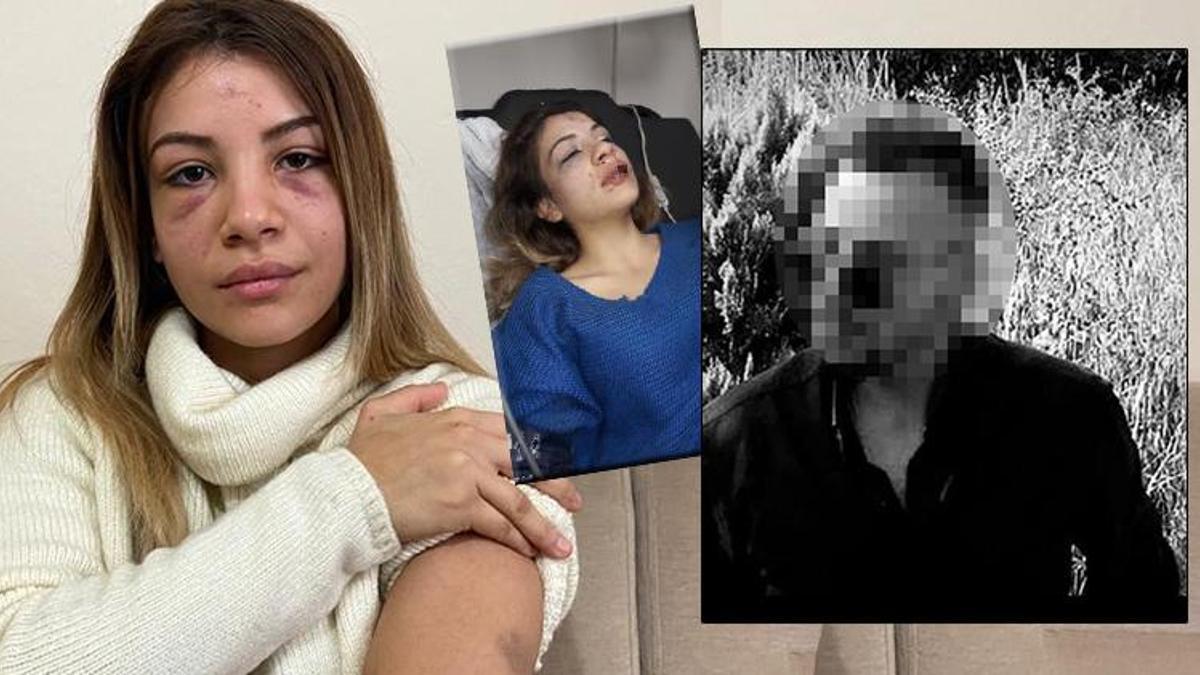 Koca dehşeti! 4 aylık hamile karısını çocuğunun gözü önünde dövdü