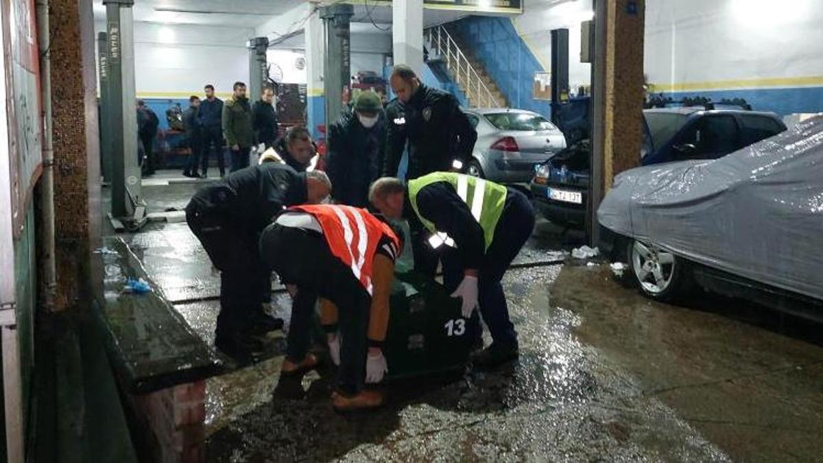 Oto tamircide sır olay! Genç kadın ölü halde bulundu