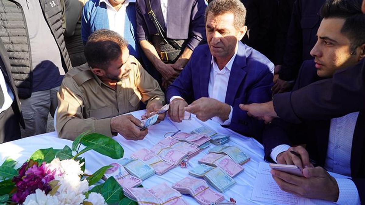Şırnak'ta 5 bin kişilik aşiret düğünü! Takı miktarı dudak uçuklattı