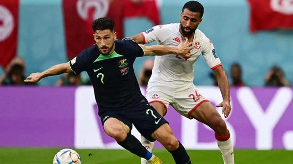 Avustralya'dan Tunus'a karşı tek gollü galibiyet! Duke tarihe geçti