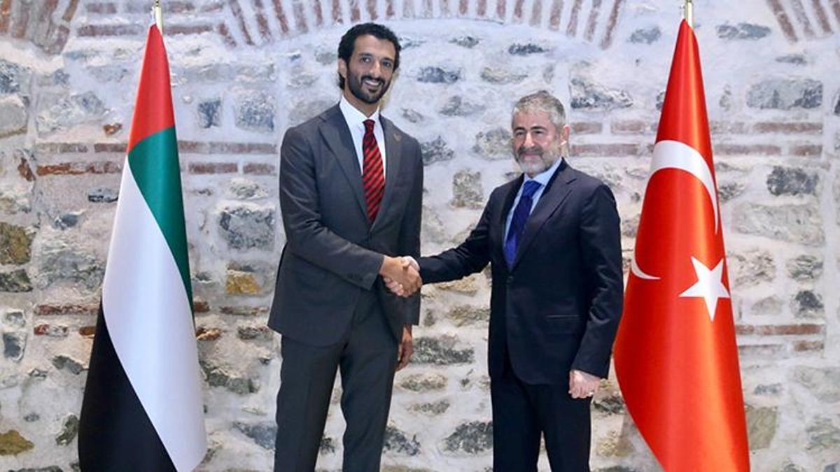 Bakan Nebati, BAE Ekonomi Bakanı ile görüştü