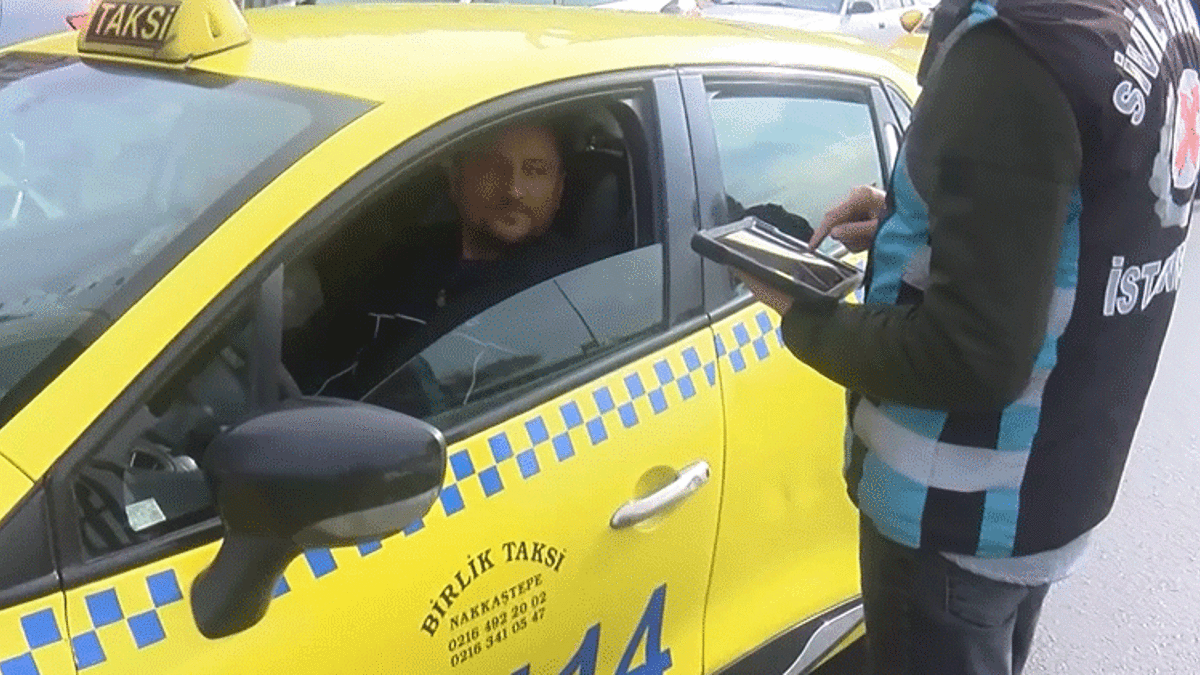 Kadıköy'de taksicilere ceza yağdı