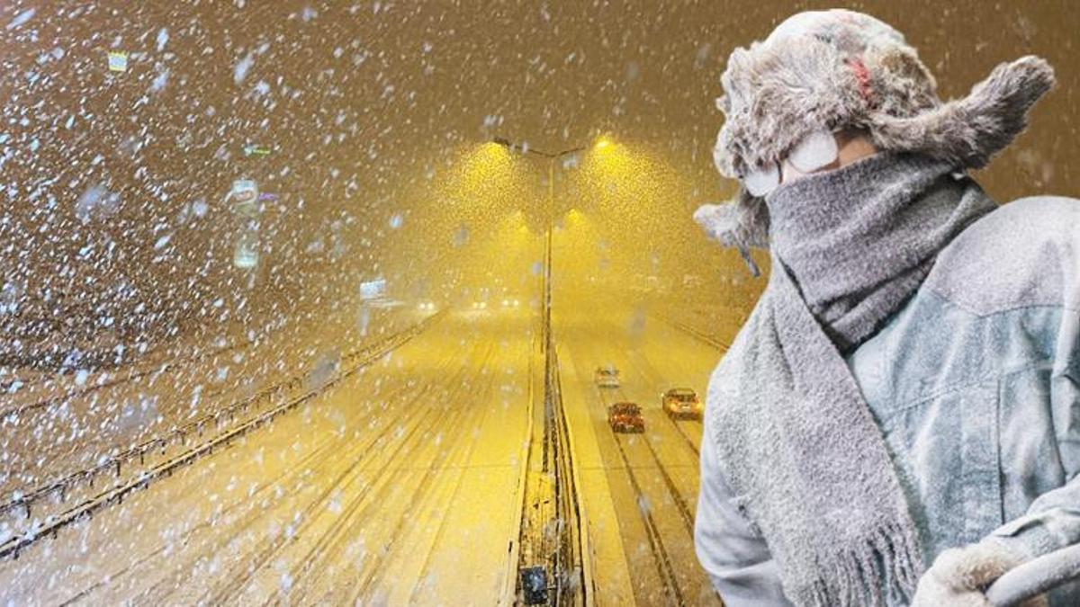 Yoğun kar geliyor! Sıcaklık 3 dereceye kadar düşecek, Meteoroloji illeri son dakika açıkladı