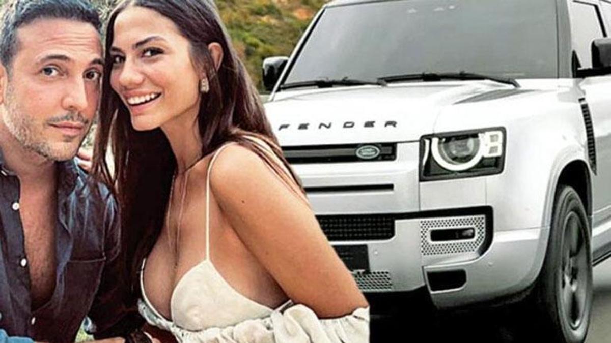 Demet Özdemir ve Oğuzhan Koç arabasını değiştirmek zorunda kaldı!