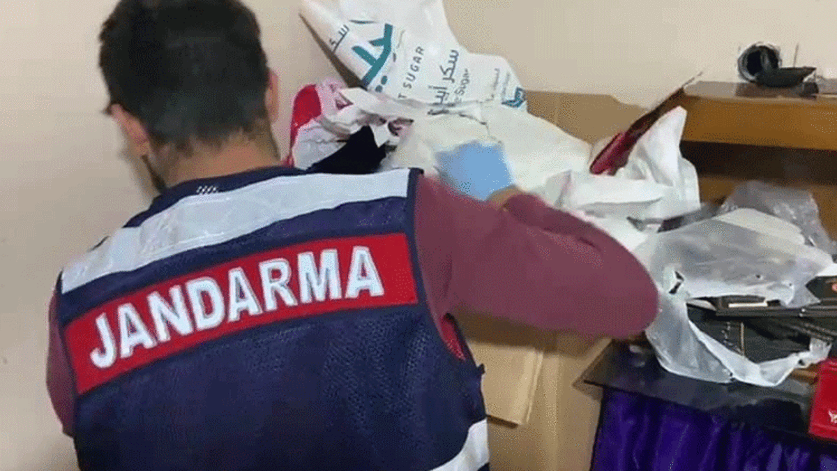 Jandarmadan kaçak tütün operasyonu