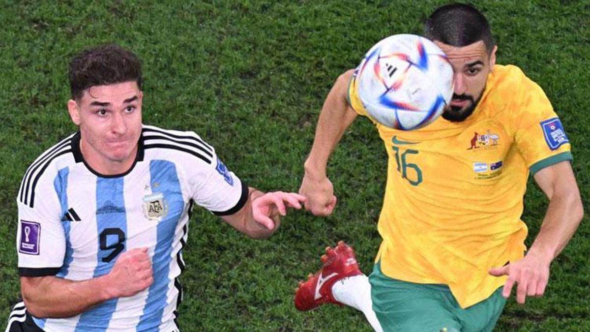 Avustralya 2-1'le geçen Arjantin çeyrek finalde Hollanda'nın rakibi oldu