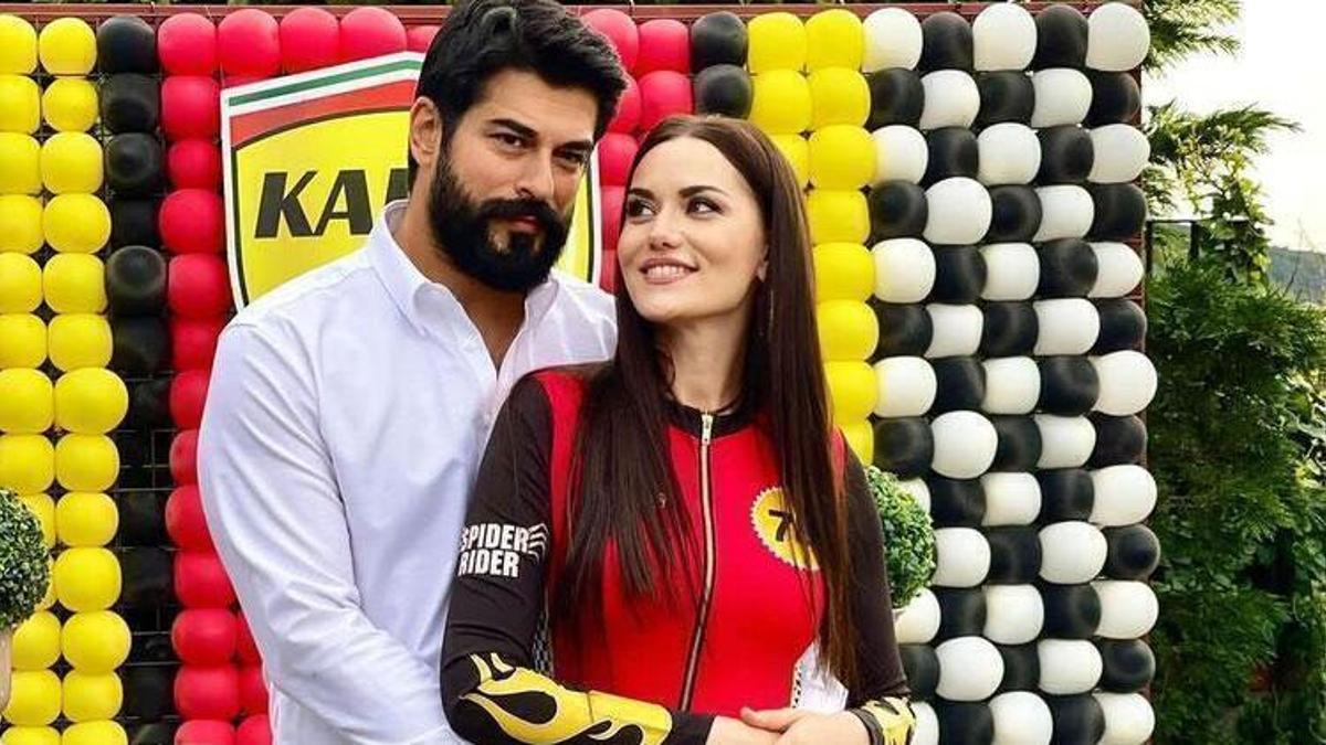 Burak Özçivit eşi Fahriye Evcen'in son halini paylaştı!