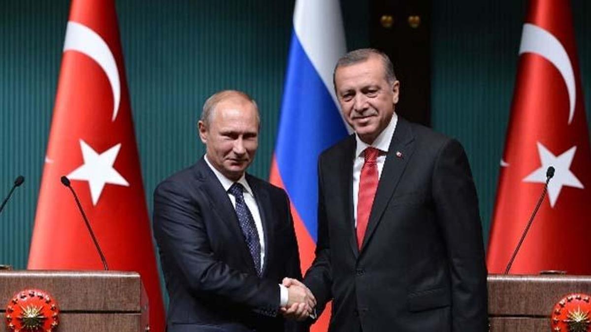 Cumhurbaşkanı Erdoğan Putin'le görüştü