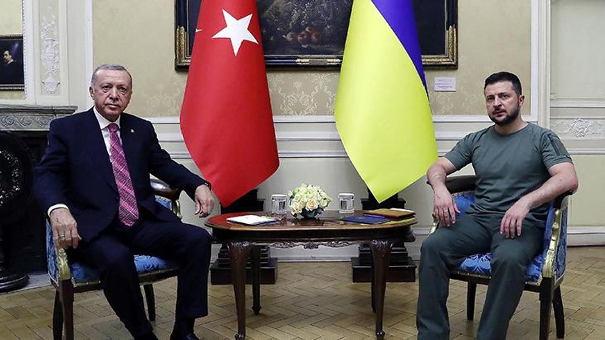 Cumhurbaşkanı Erdoğan, Zelenski ile görüştü