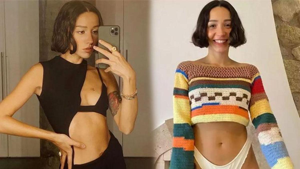 Zeynep Bastık'tan süper minili pozlar! O detayı görenler yorum yaptı