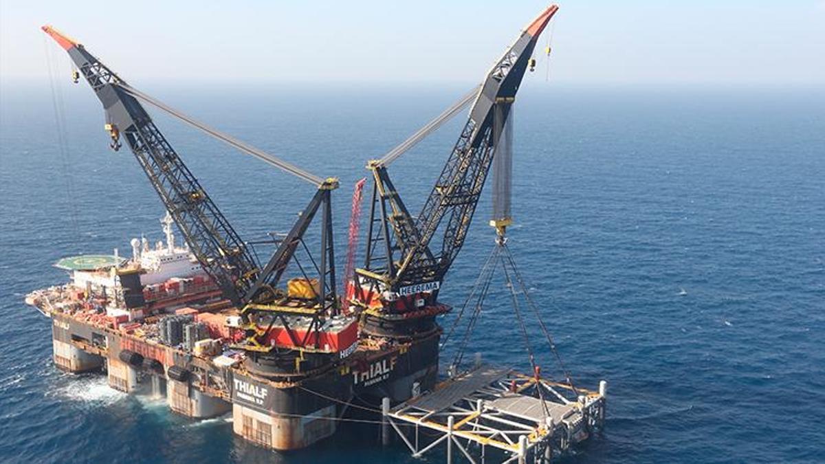 Akdeniz'de büyük bir doğal gaz rezervi bulundu