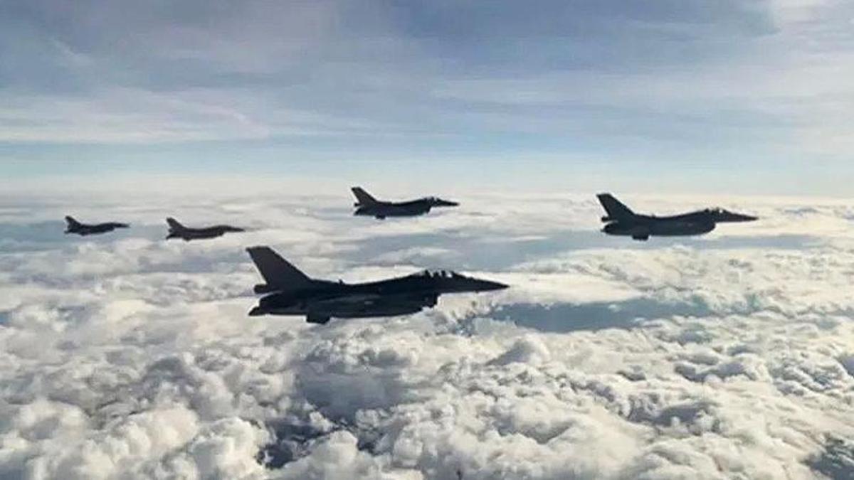 Yunan jetlerinden Ege'de taciz! MSB açıkladı: 'Gerekli karşılık verildi'