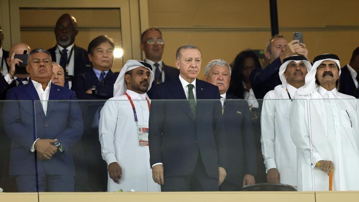Cumhurbaşkanı Erdoğan, Dünya Kupası finalini izledi