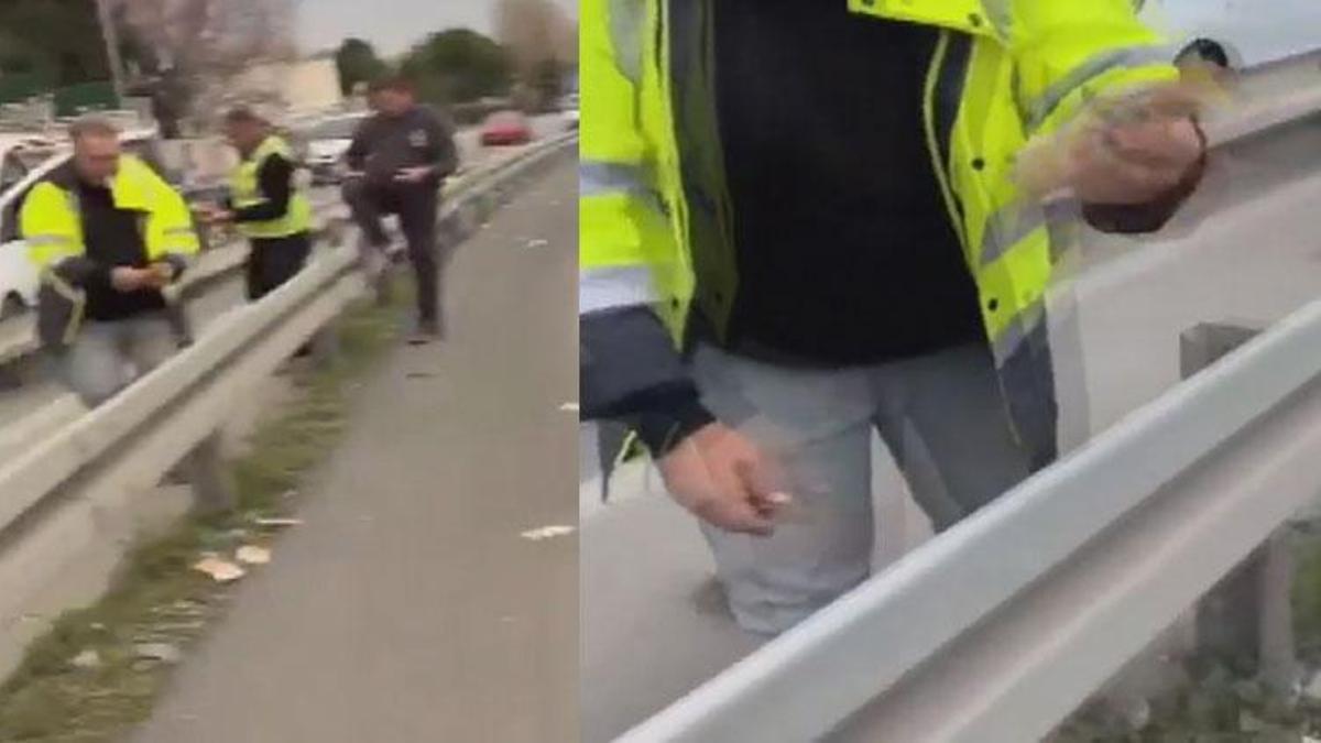 Yola para yağdı, euroları alan kaçtı! Şoke olan kuryeye günler sonra bir haber daha geldi