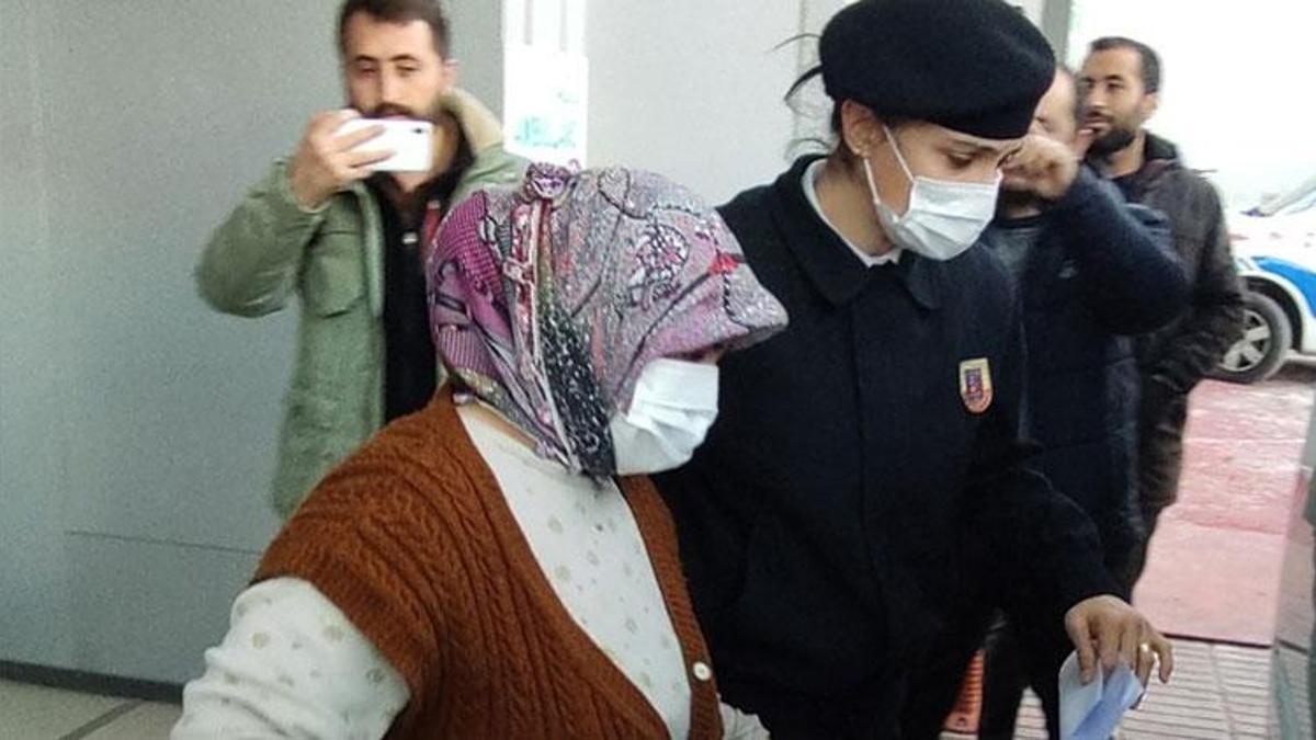 Eşinden korktuğu için tek başına doğurup, komşusunun evinin önüne bırakmış