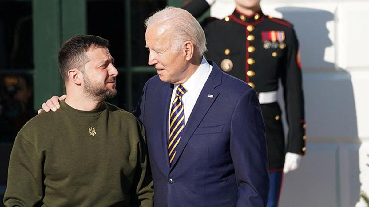 Savaştan sonra bir ilk! Biden kapıda karşıladı
