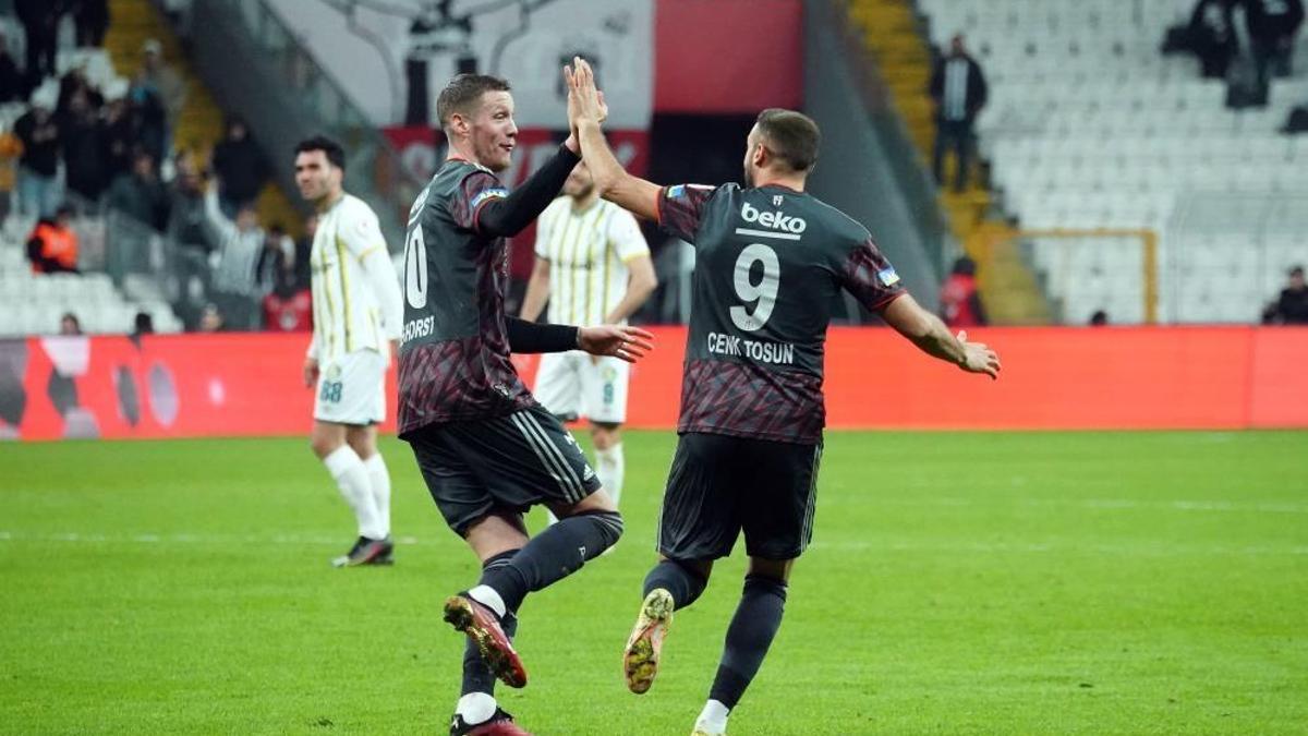 Ziraat Türkiye Kupası'nda Beşiktaş'tan muhteşem dönüş