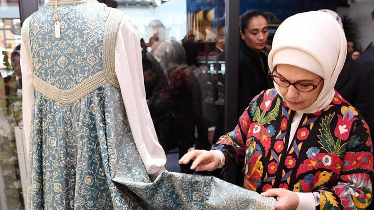 Emine Erdoğan, Olgunlaşma Enstitüleri'nin ortak markasının açılışını yaptı