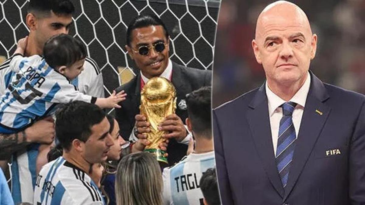 Gianni Infantino'dan Nusret Gökçe hamlesi! FIFA da devreye girdi
