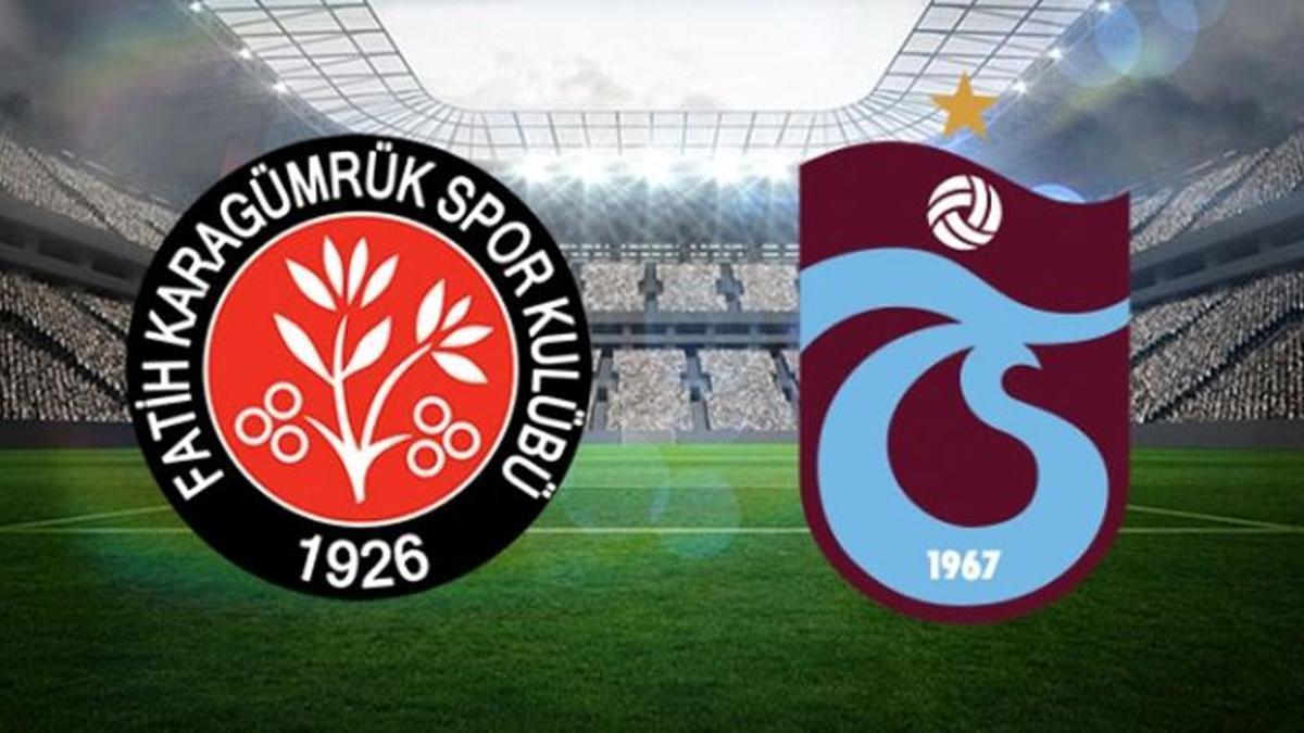 Fatih Karagümrük - Trabzonspor (Maç özeti)