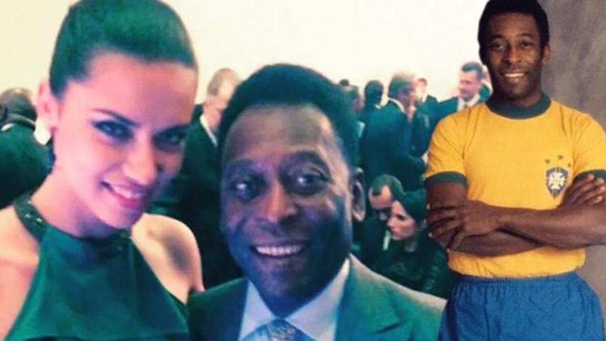 Adriana Lima'dan Pele'ye duygusal veda!  'Dünya onun karşısında eğilir'