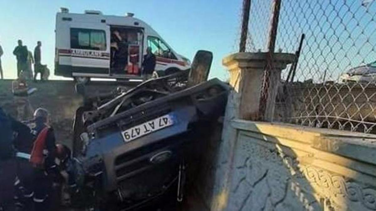 Mardin'de servis aracı devrildi: 6 ölü, 5 yaralı