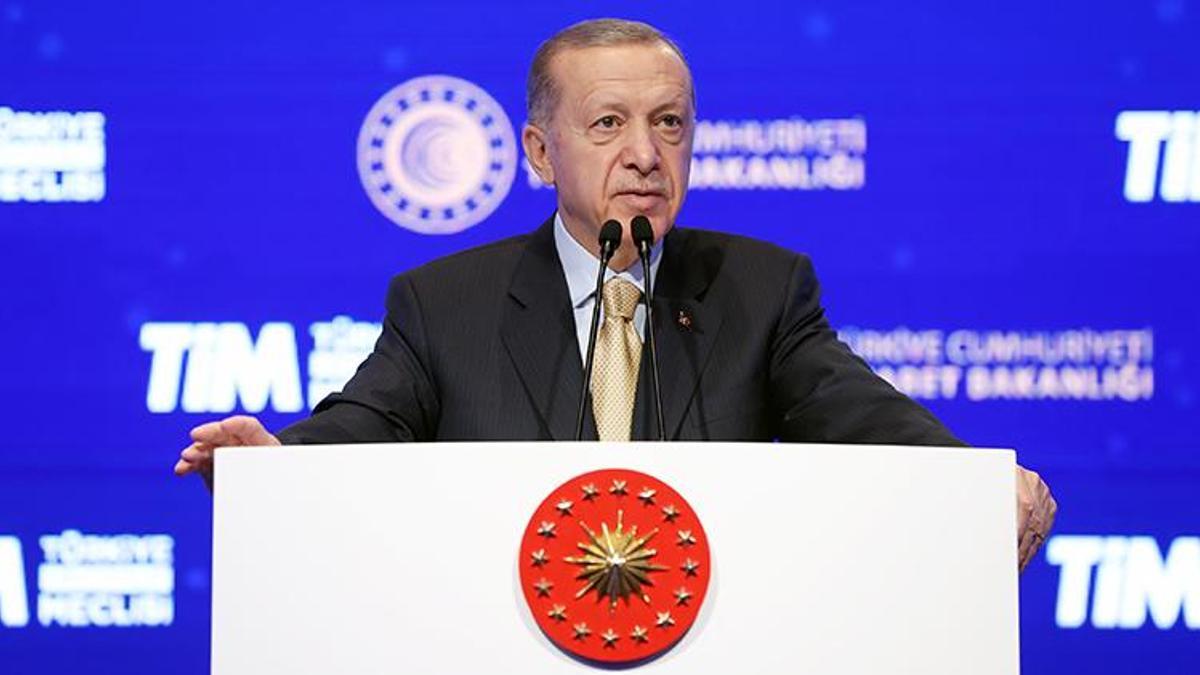 İhracatta tarihi rekor! Cumhurbaşkanı Erdoğan yeni hedefi açıkladı