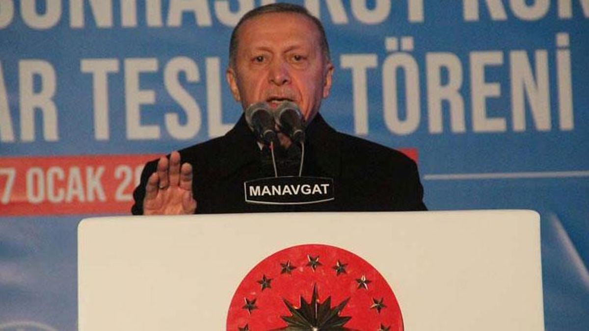 Cumhurbaşkanı Erdoğan'dan Manavgat'ta yapılan konutların hak sahiplerine müjde
