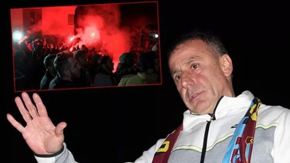 Peşini bırakmak yok! Trabzon'da Abdullah Avcı çılgınlığı
