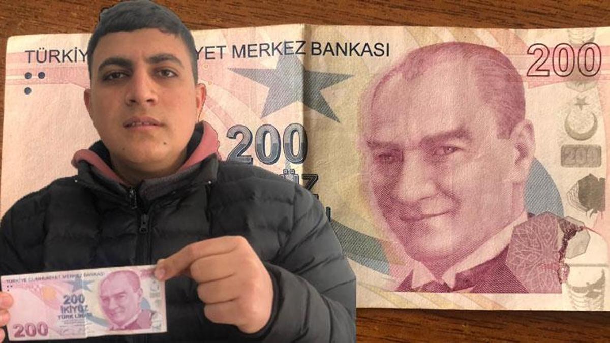 Sahte zannettiği para hatalı baskı çıktı