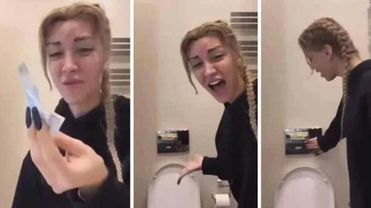 Türk lirasını klozete atmıştı! Sosyal medya fenomeni hakkında flaş karar