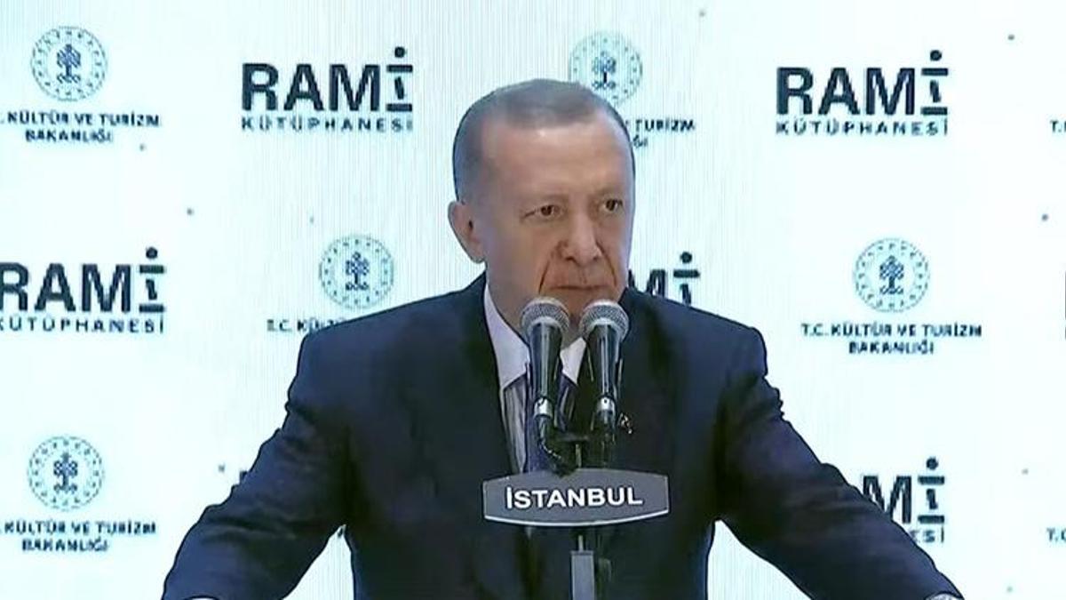 Cumhurbaşkanı Erdoğan açıkladı! Rami Kütüphanesi açıldı, 24 saat hizmet verecek
