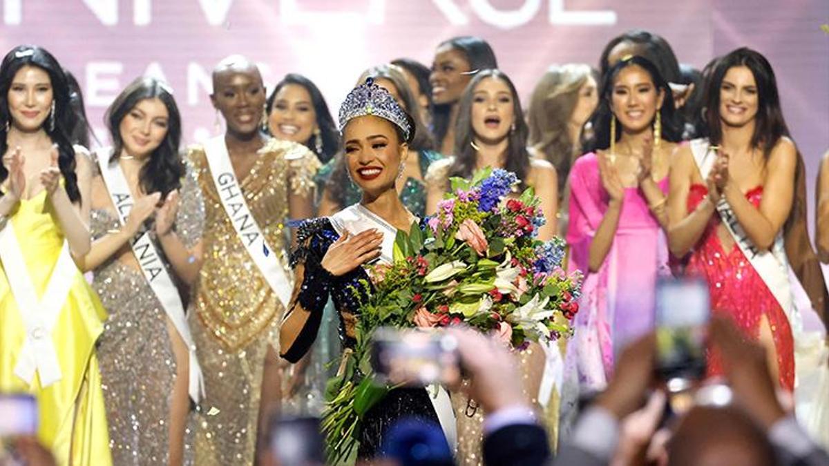 Miss Universe yarışmasının birincisi tarihe geçti!