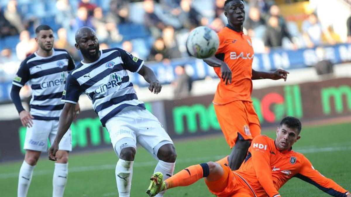 Başakşehir Kasımpaşa'yı uzatmalarda devirdi: 3-1