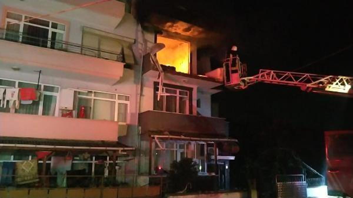 Gölcük’te doğalgaz patlaması; yaralananlar var