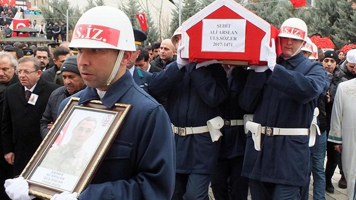 Kaza şehidi er Ali Arslan, Yozgat'ta son yolculuğuna uğurlandı