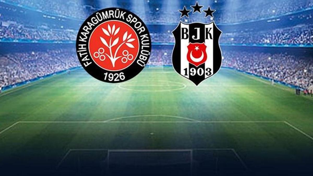 Fatih Karagümrük-Beşiktaş (Maç özeti)