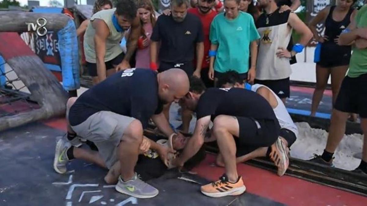 Survivor Tunga kafasına darbe aldı! Survivor Tunga sakatlandı mı, durumu nasıl?