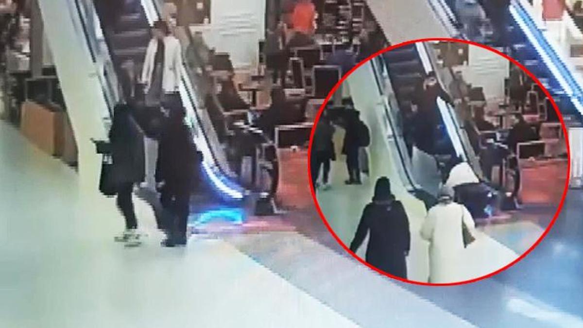 Çocuğun parmakları koptu! Yürüyen merdiven dehşetinde görüntüler ortaya çıktı