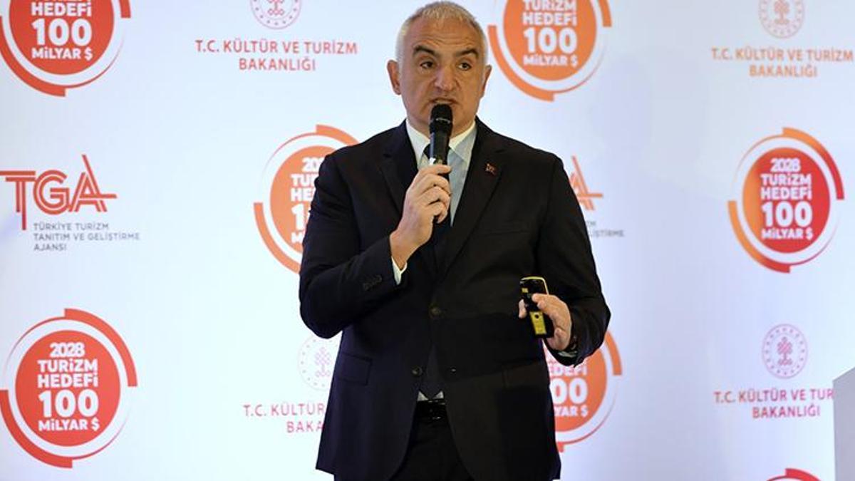 Bakan Ersoy: Türkiye bu sene turizm gelirinde Cumhuriyet tarihi rekorunu kırdı