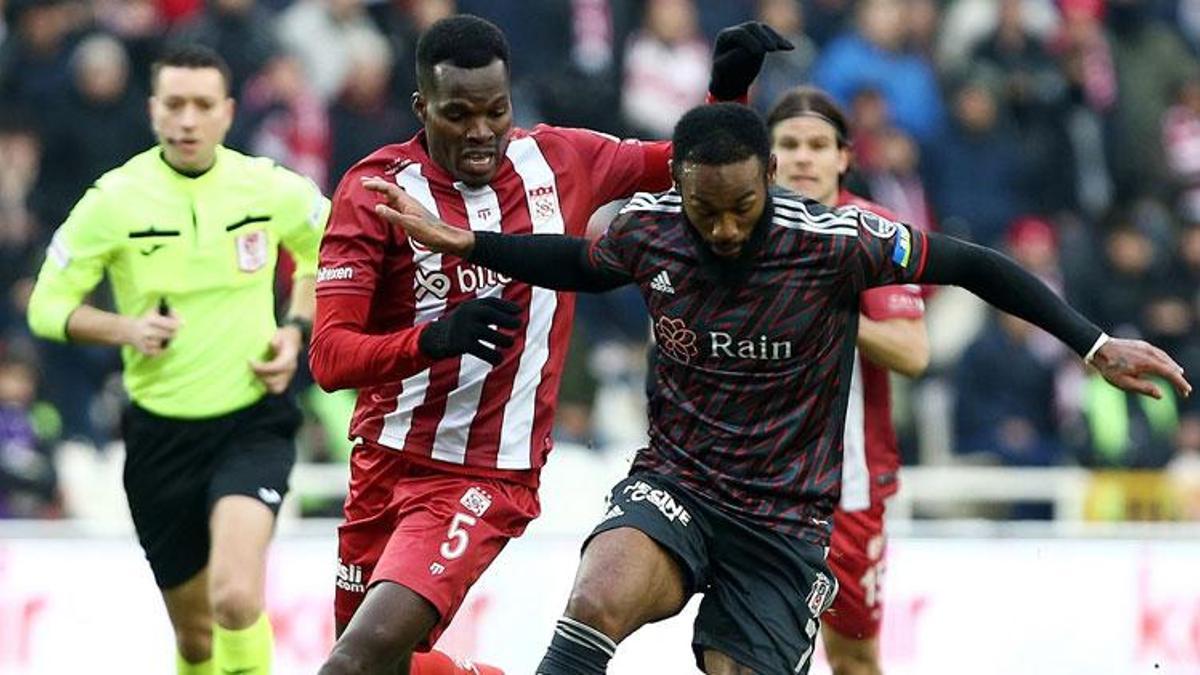Beşiktaş'a Sivas'ta soğuk duş!