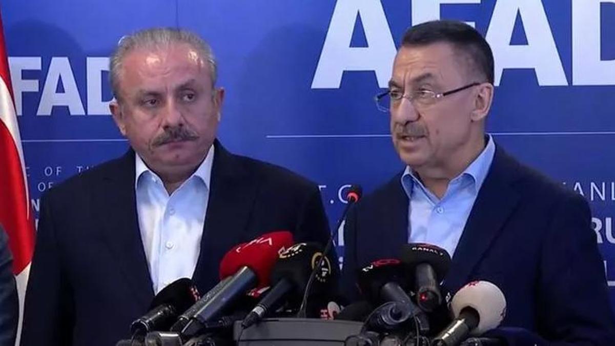 Fuat Oktay'dan flaş açıklama: Deliller toplanmadan enkazlar kaldırılmayacak