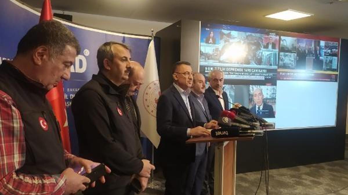 Fuat Oktay: 10 ili deprem bölgesi ilan ediyor olacağız
