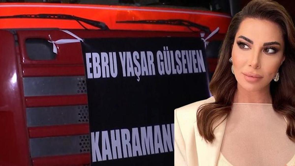 Ebru Yaşar afet bölgesine 3 TIR yardım gönderdi!