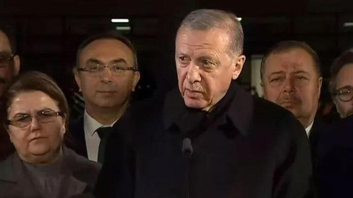 Cumhurbaşkanı Erdoğan deprem bölgesinde son durumu açıkladı
