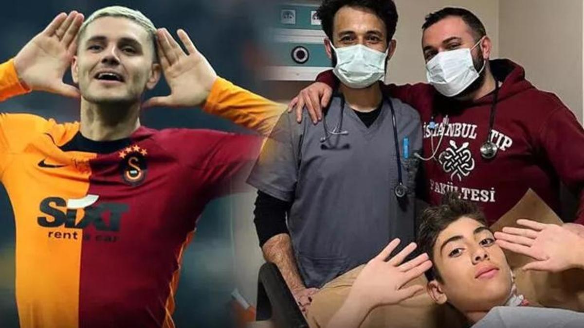 Mauro Icardi'den depremzede Kadir'e olumlu yanıt!