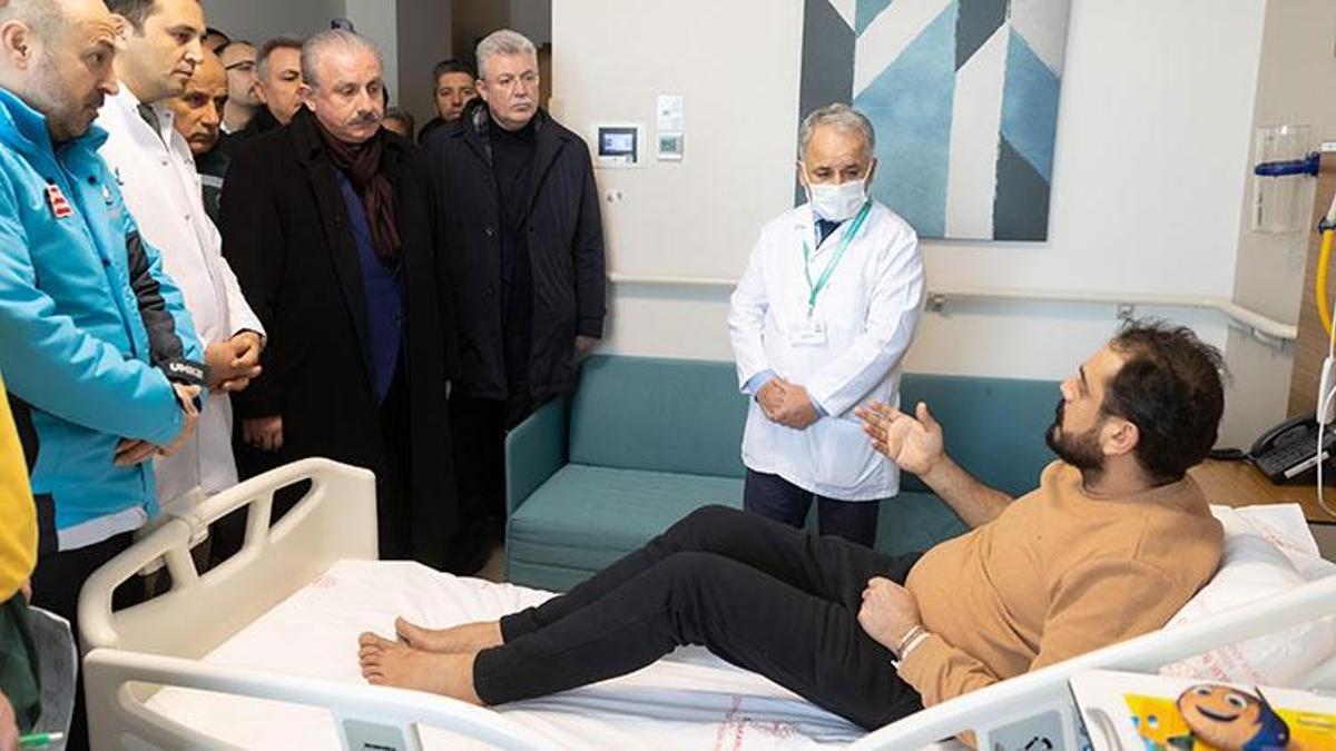 TBMM Başkanı Şentop, Adana'da depremzedeleri ziyaret etti
